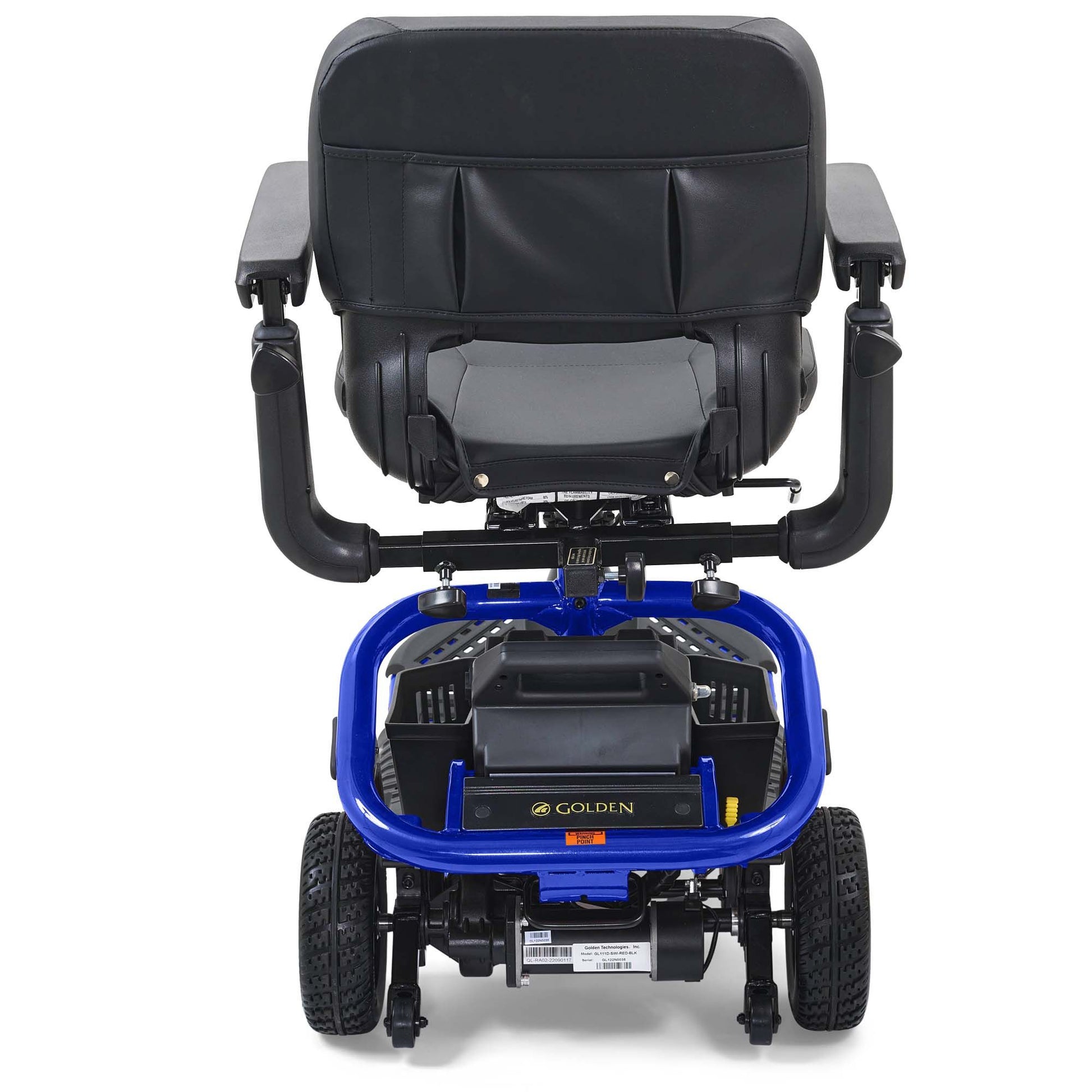 LiteRider 3-Wheel Blue Rear View