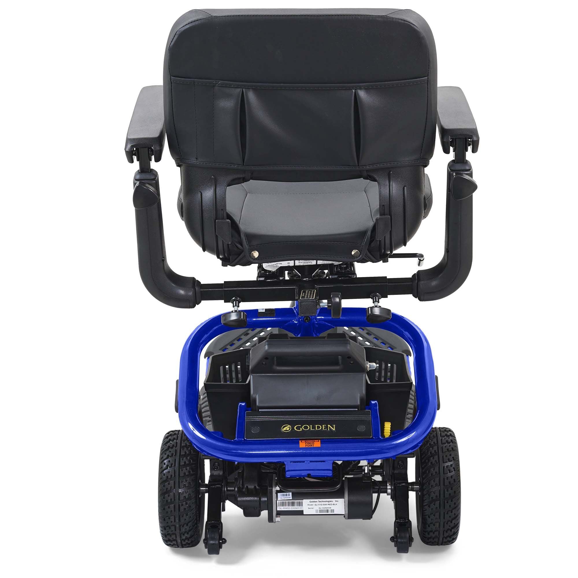 LiteRider 3-Wheel Blue Rear View