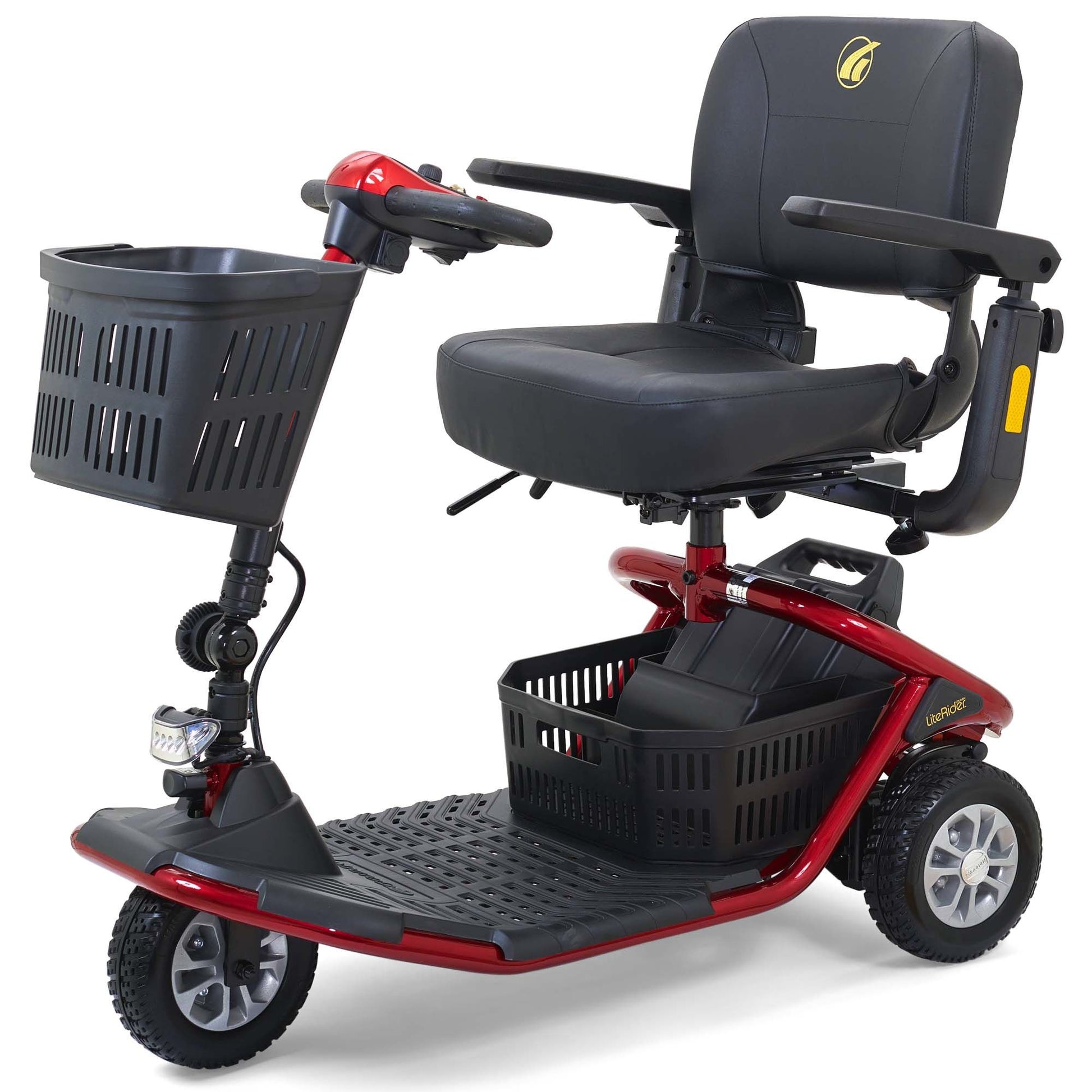 LiteRider 3-Wheel Red Angled View