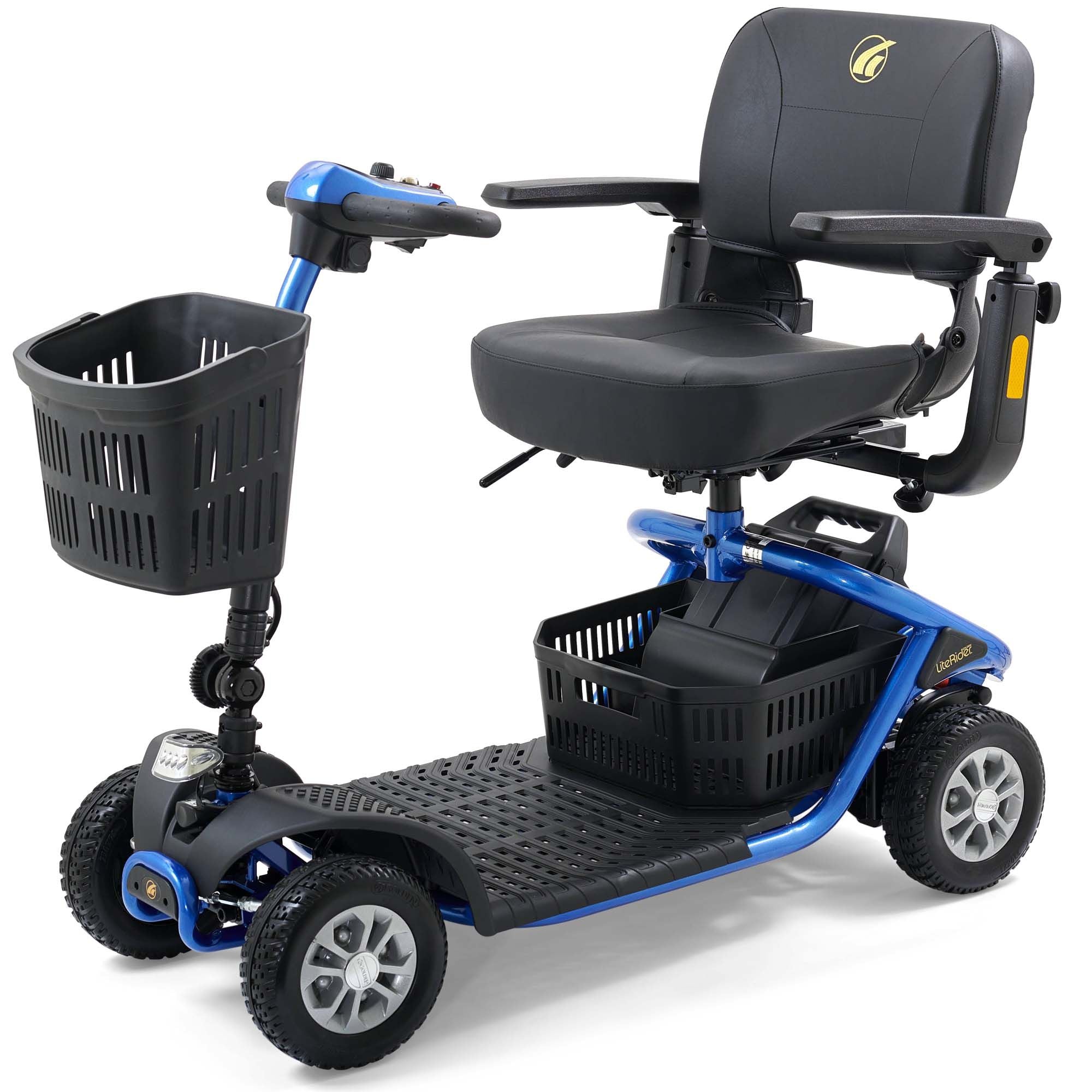 LiteRider 4-Wheel Blue Angled View