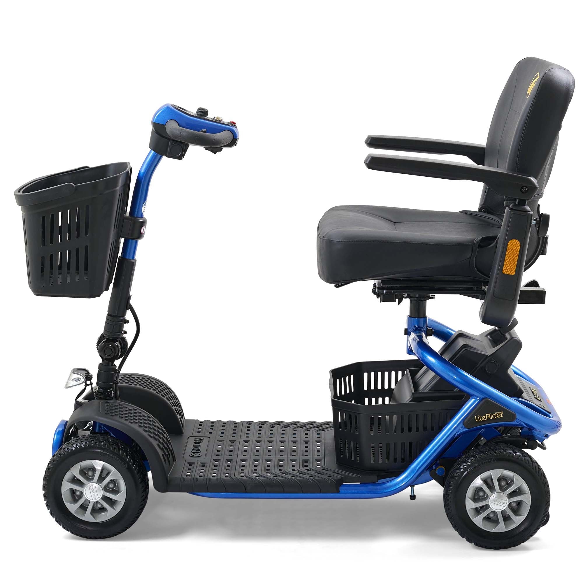 LiteRider 4-Wheel Blue Left Side View