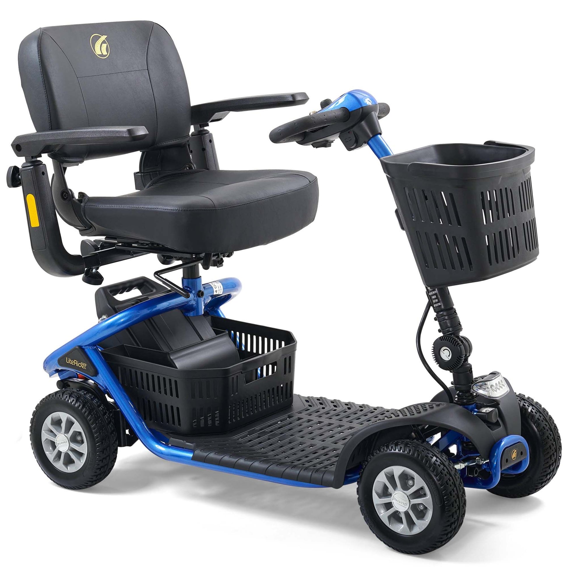 LiteRider 4-Wheel Blue Right Angled View