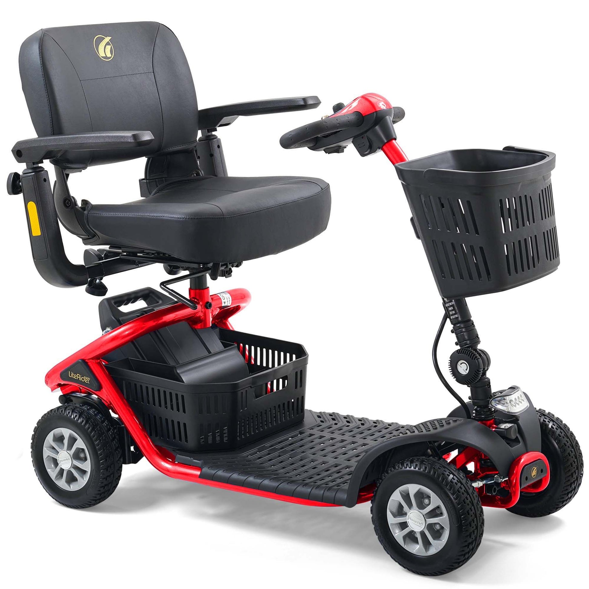 LiteRider 4-Wheel Red Right Agnled View