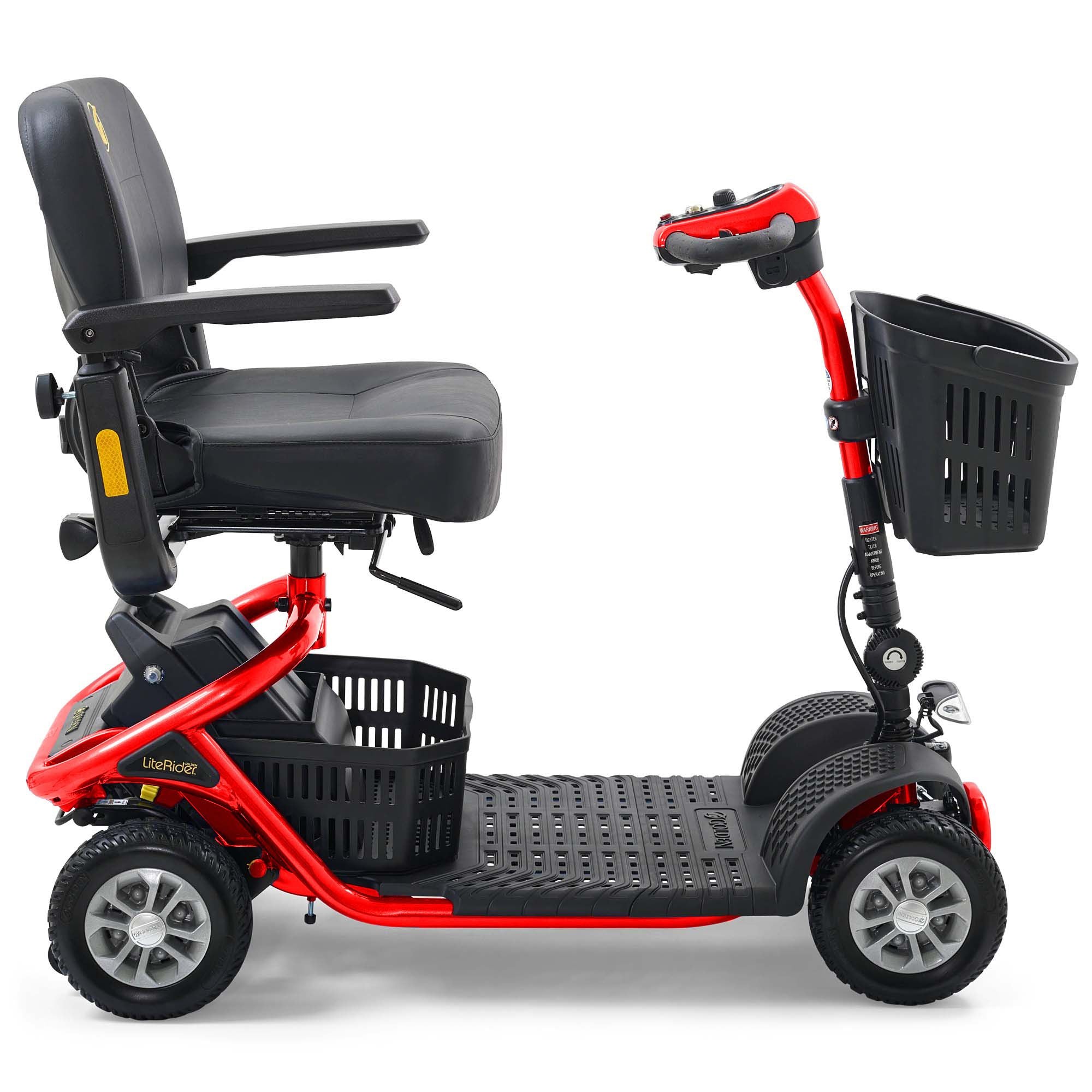LiteRider 4-Wheel Red Right Side View