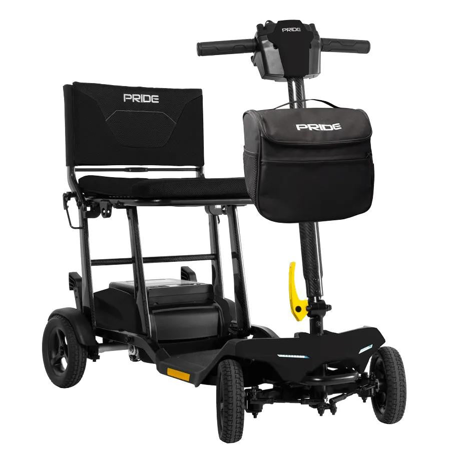 Go Go Super Portable Black Right Angled View