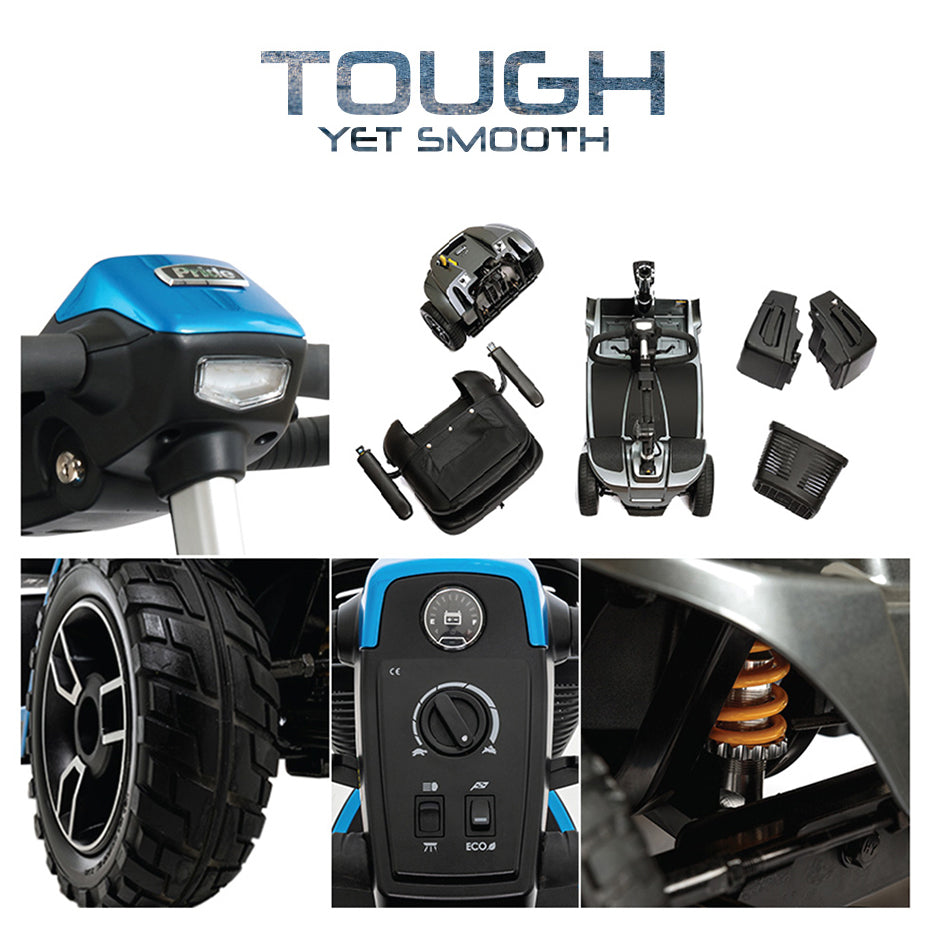 Revo 2.0 4-Wheel True Blue Features