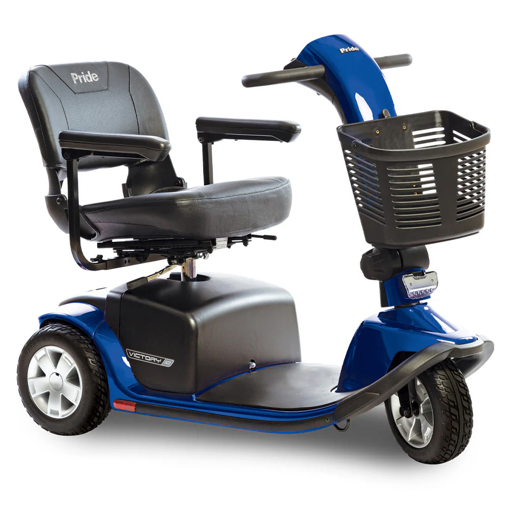 Victory 10 3-Wheel Viper Blue Angled View