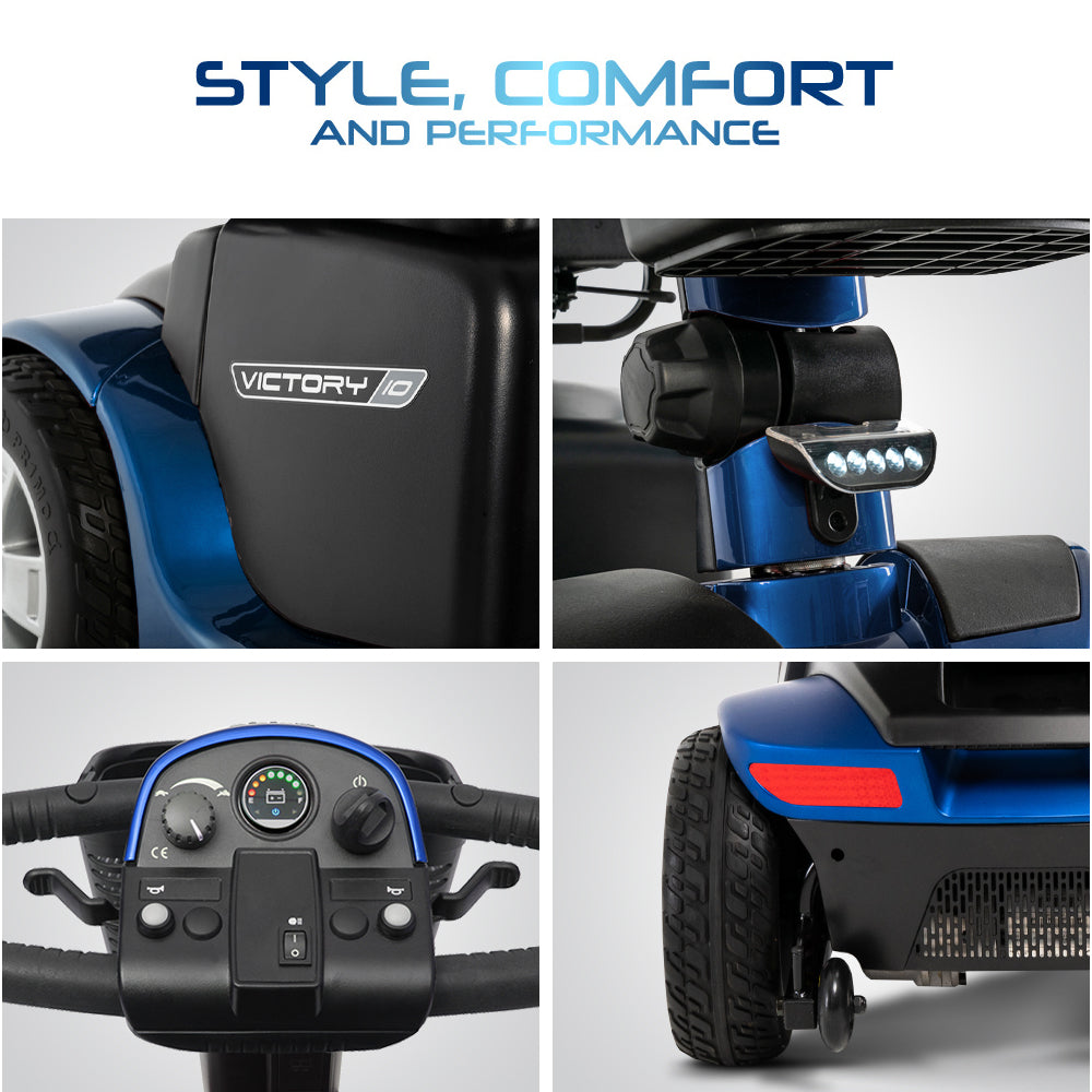 Victory 10 4-Wheel Mobility Scooter Features