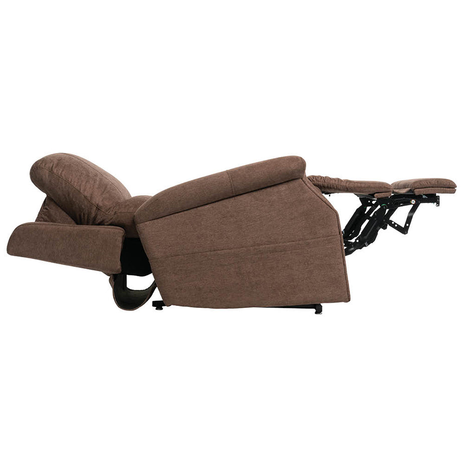 Vivalift! Metro 2 PLR-925M Saville Brown side view reclined