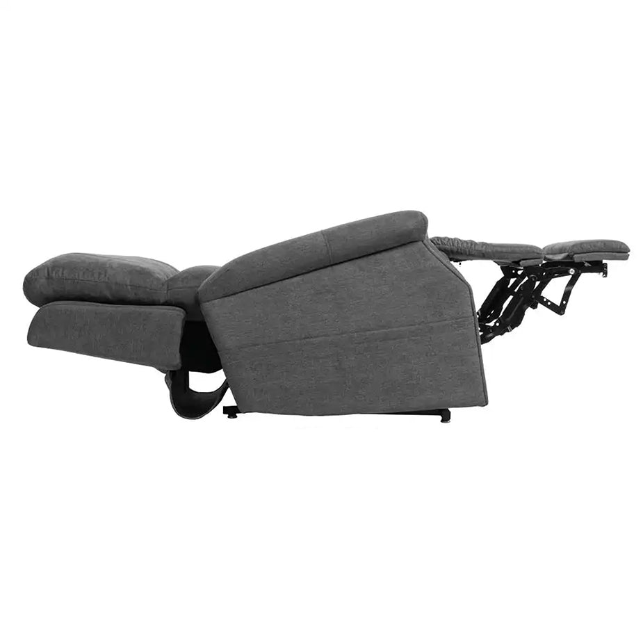 Vivalift! Metro 2 PLR-925M Saville Grey reclined side view